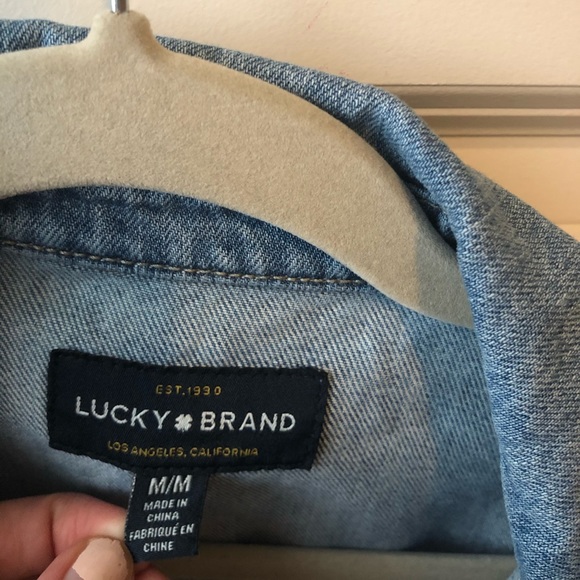 Lucky brand denim jacket! - Picture 2 of 4